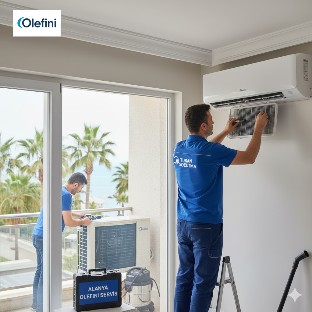Olefini hava perdesi ve klima servisi Alanya