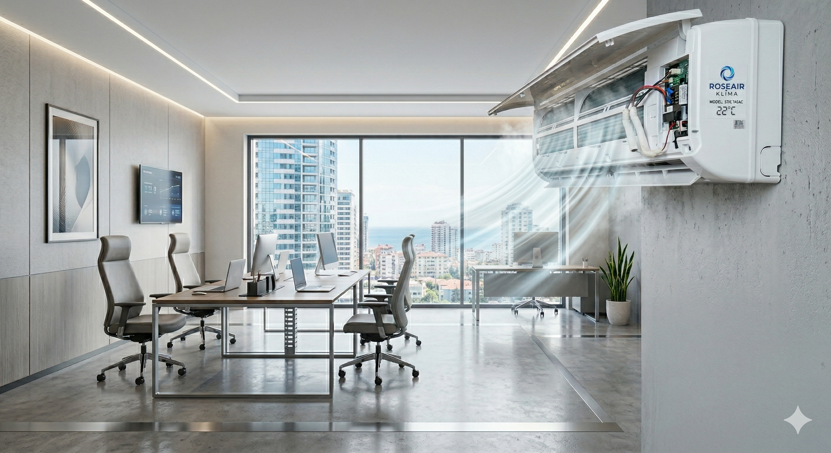 Roseair klima satış ve servis Alanya